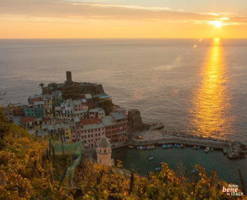 Vernazza in the Cinque Terre • m24o Sunset in Vernazza