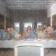 The Last Supper by Leonardo da Vinci in the refectory of the Church of Santa Maria delle Grazie