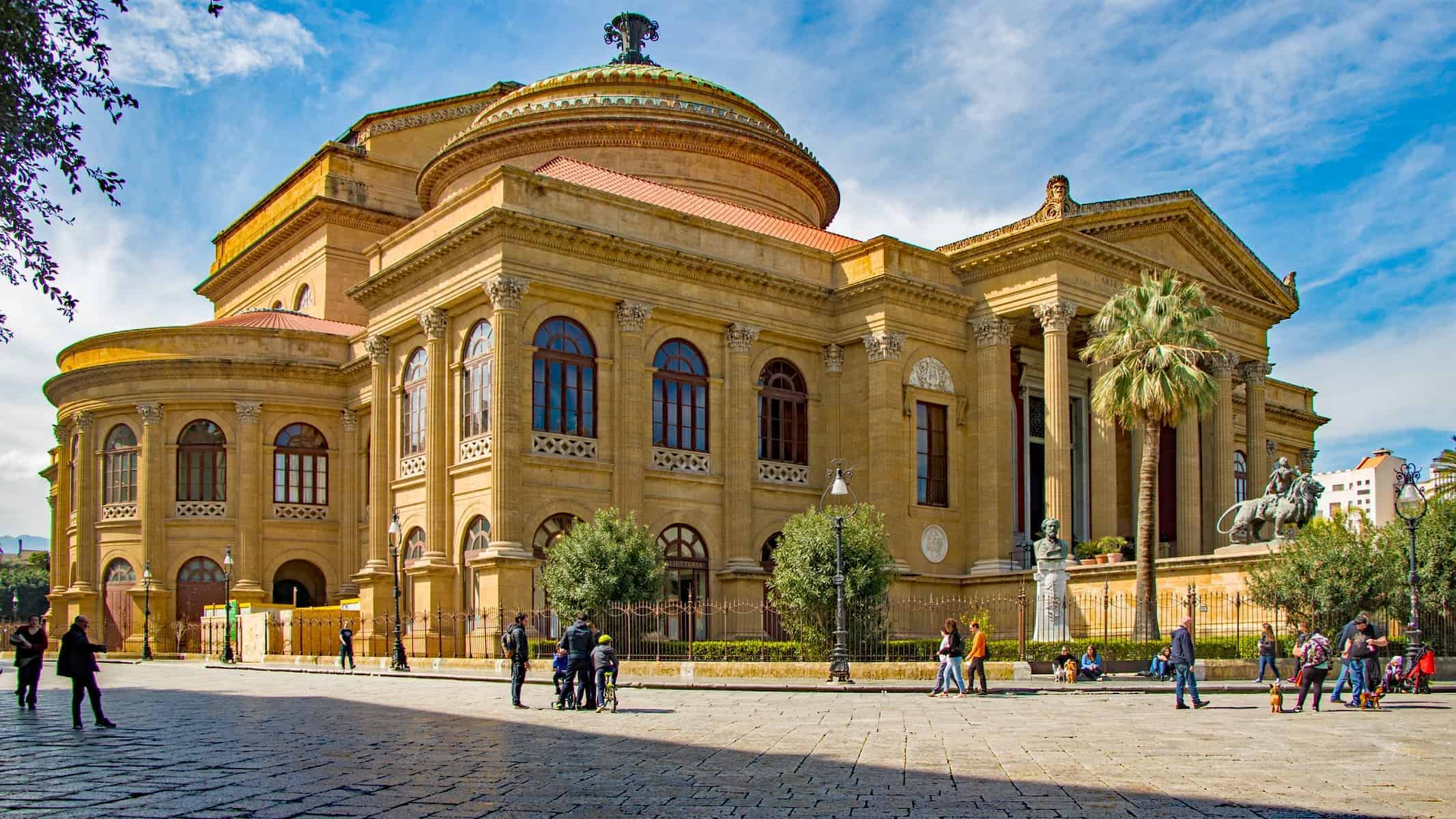Teatro Massimo in Palermo Sicily