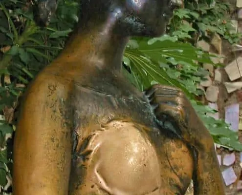 Statue der Julia vor ihrem Haus in Verona