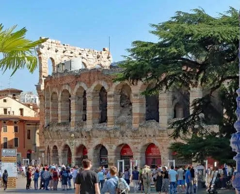 Arena di Verona opera festival in the Roman amphitheater